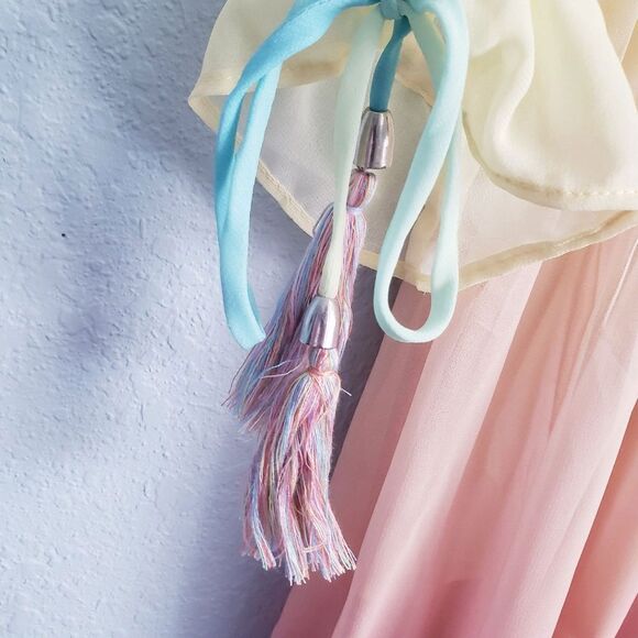 Chicwish Rainbow Gradient Maxi Dress - Picture 5 of 11